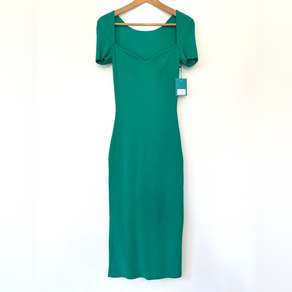 Sweetheart Sweater Dress